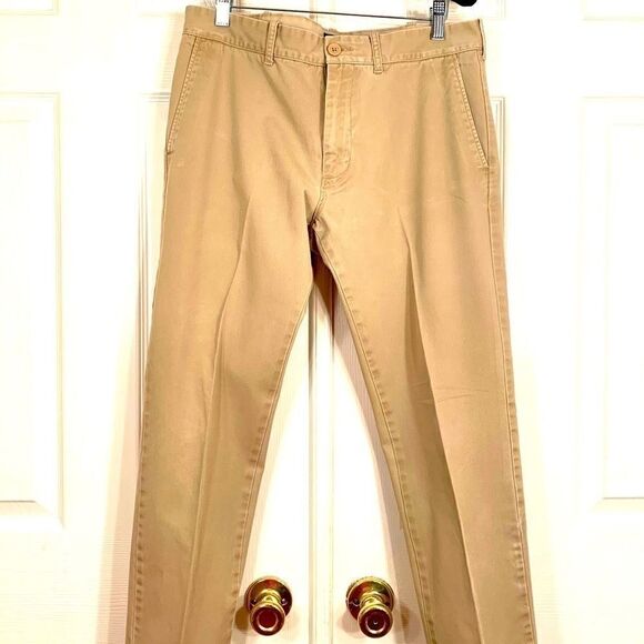 KHAKI J. CREW THE DRIGGS 31”x32” PANTS - Picture 1 of 7